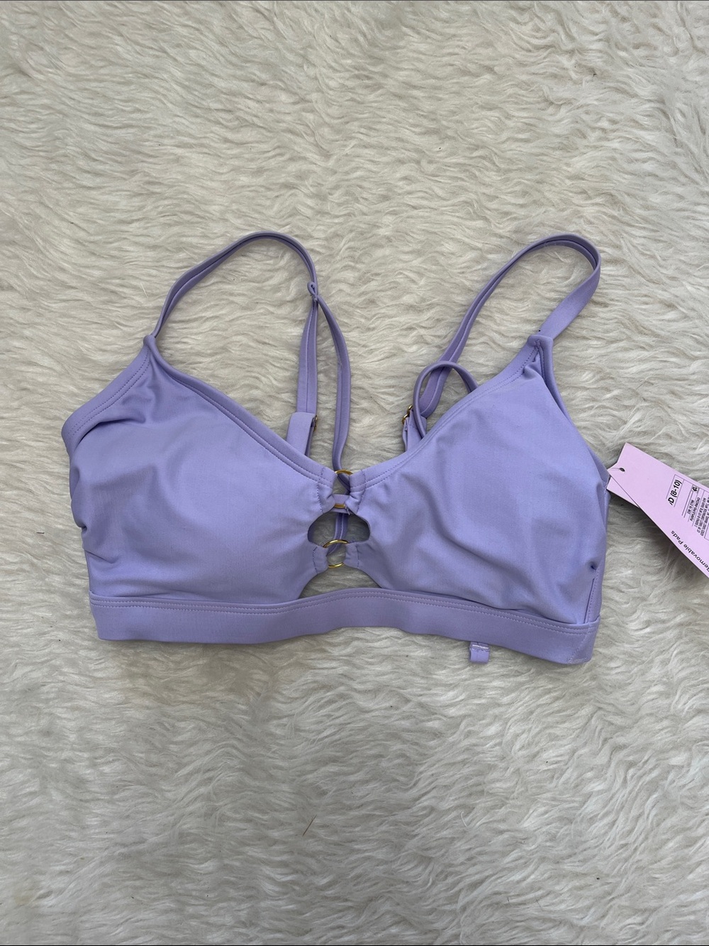 wild fable Lavender Cutout Bralette